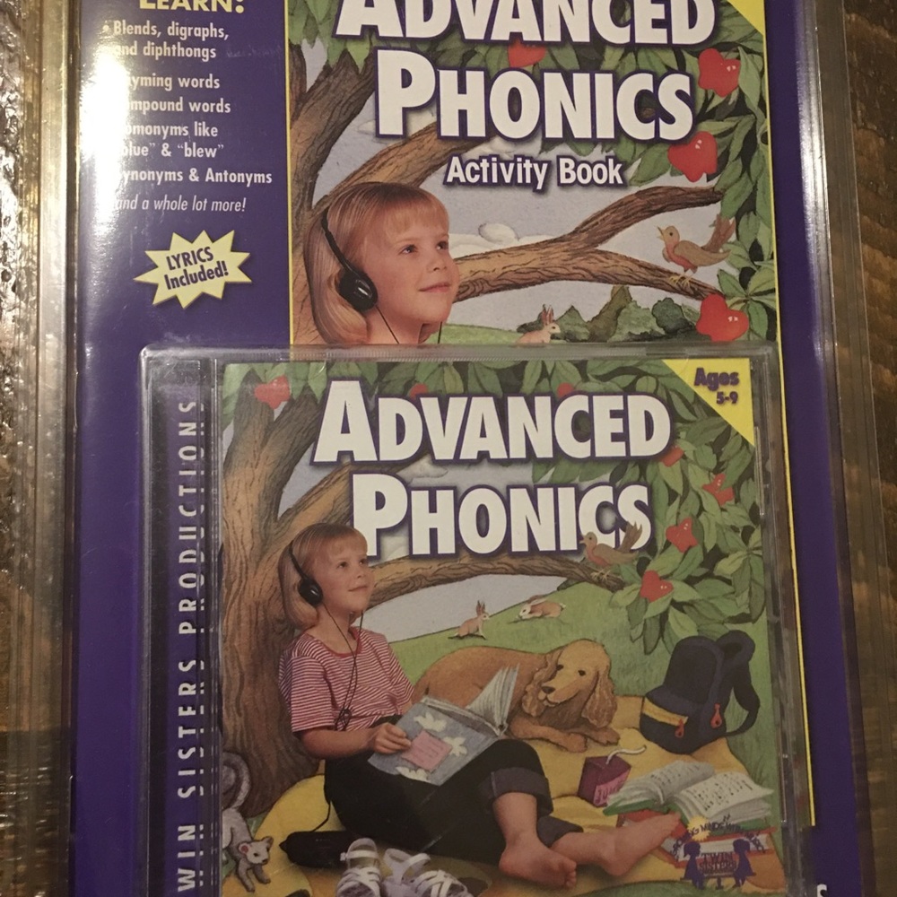 Advanced Phonics Activity Book/CD